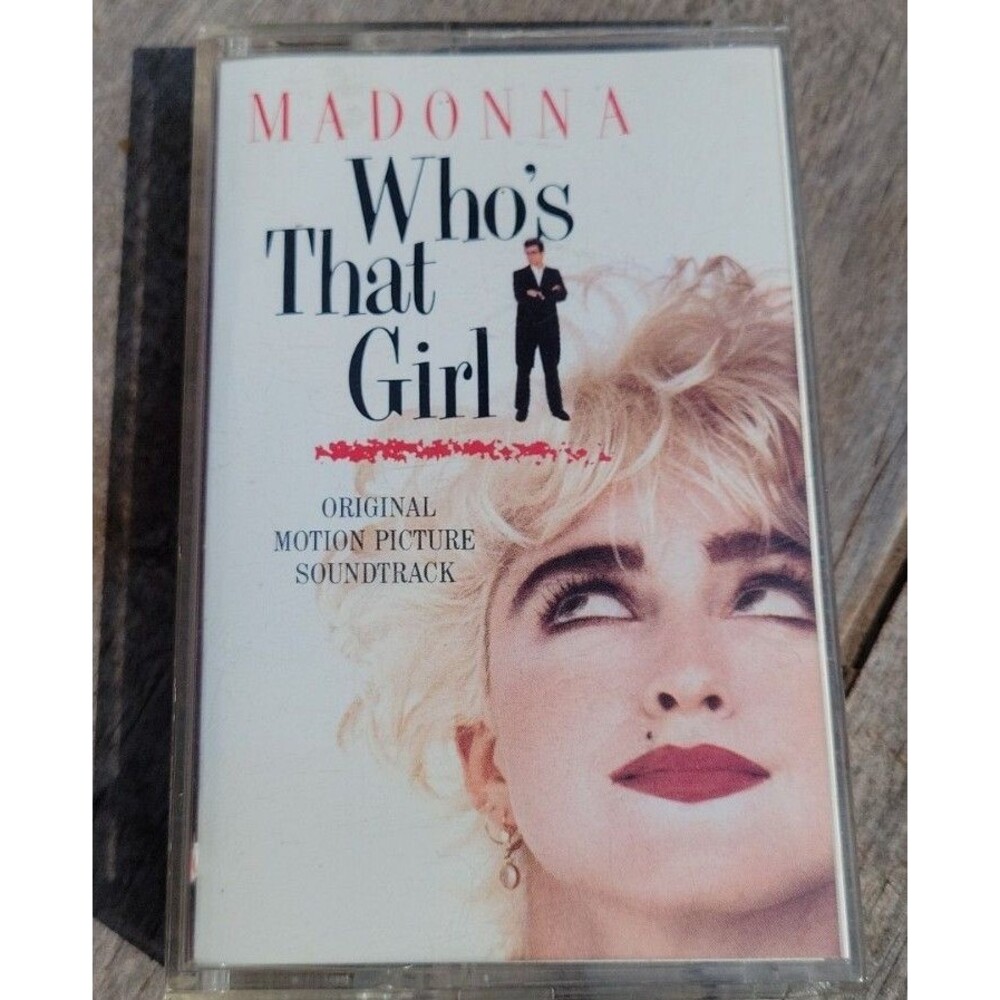 Madonna Who’s That Girl 1987- Cassette Tape Pop Music Soundtrack
